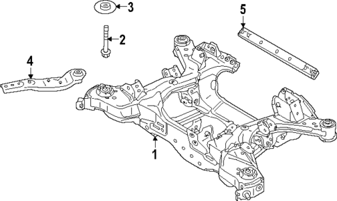 Suspension Mounting for 2025 Mitsubishi Outlander PHEV #0