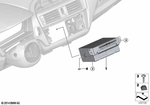 65126991583 - Audio, Navigation, Electronic Systems: Rp Head Unit High 2 for BMW Image