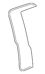 5W1Z54253A10BE - Body: Weather-strip On Body for Lincoln: Town Car Image