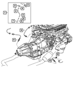 5035218AB - Electrical: Exhaust Pressure Differential Sensor for Mopar Image