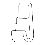 F6AZ5429024AAE - Body: Coat Hook for Ford: Crown Victoria | Lincoln: Town Car Image