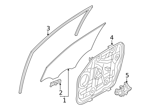 Front Door for 2025 Hyundai Santa Cruz #0