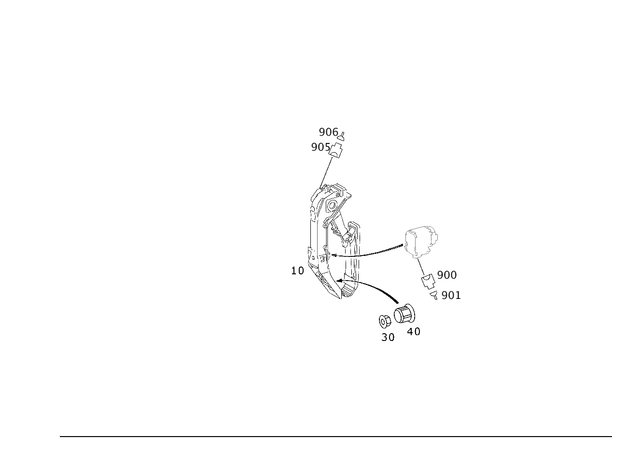 2303000804 - Control: Accelerator Pedal for Mercedes-Benz: SL500, SL55 AMG, SL550, SL600 Image image