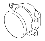 84501VA010 - Electrical: Fog Lamp Assembly for Subaru: Ascent, Crosstrek, Forester, Impreza, Legacy, Outback, WRX, WRX STI Image