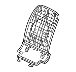 81128TL0G12ZE - Body: Seat Back Panel for Acura Image