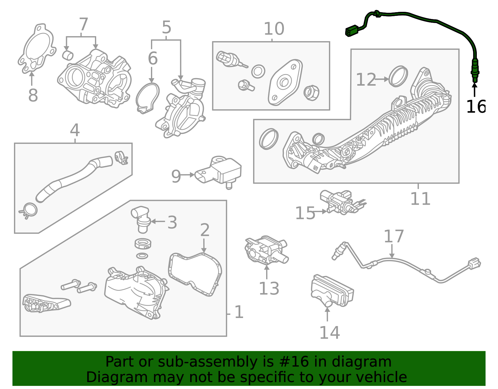 PX1N-18-8G1 - Oxygen Sensor - 2021-2025 Mazda | Mazda Swag