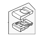 89K10R0030K5V - Body: Cushion Assembly for Kia: Carnival Image