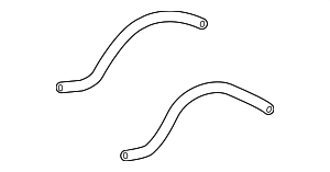 9044515045 - Cooling System: Hose for Toyota: Corolla, Matrix Image