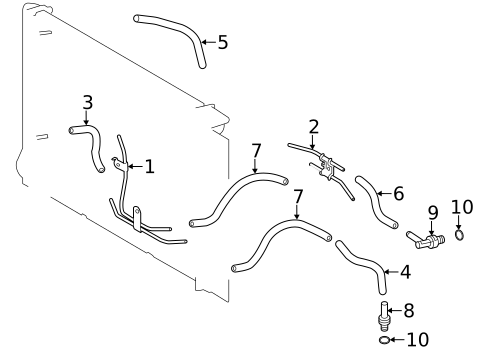 Trans Oil Cooler for 2018 Toyota Corolla #0