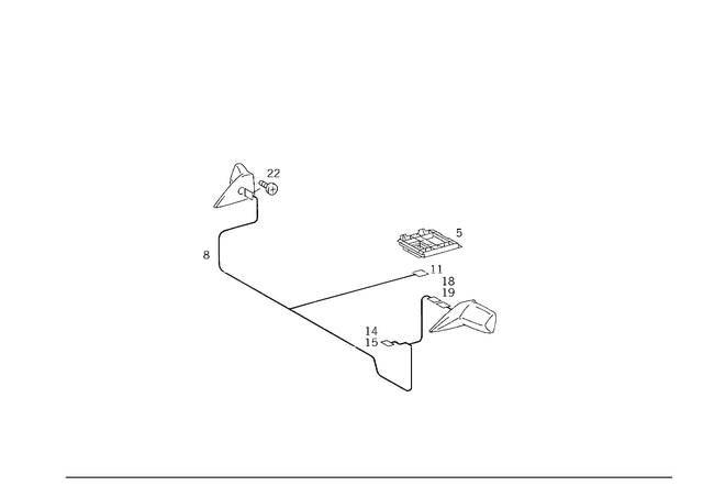 1248210371 - Electrical System: Strip for Mercedes-Benz Image image