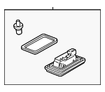 GD7A51270A - Electrical: License Lamp for Mazda: 626 Image