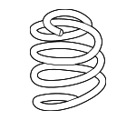 B45G34011C - : Coil Spring for Mazda: 3 Image