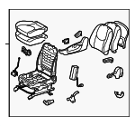7120042L80E0 - Body: Seat Assembly for Toyota: RAV4 Image
