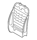 7112042300 - Body: Frame Assembly for Toyota: RAV4 Image