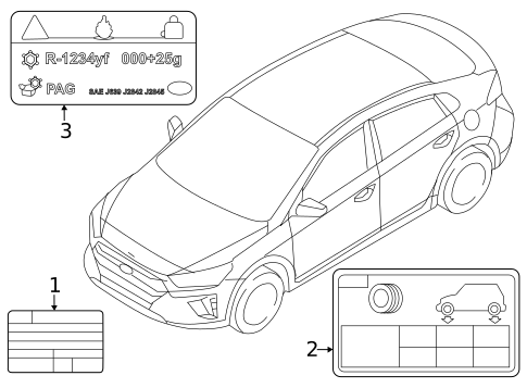 Information Labels for 2026 Kia EV9 #0