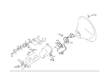 1244620093 - Steering: Ignition Switch for Mercedes-Benz Image