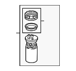 17045SCVA00 - : 2003-2005 Honda Element - Module Assembly Fuel Pump for Honda: Element Image