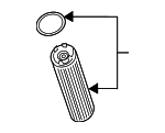 2541840600 - Engine: Filter Element for Mercedes-Benz Image