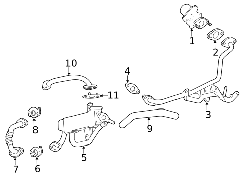 Emission Components for 2018 Toyota RAV4 #1