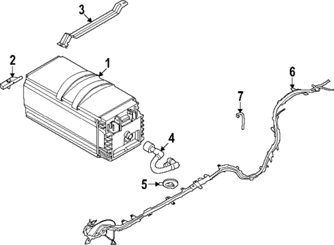 Battery for 2024 BMW 540i xDrive #1