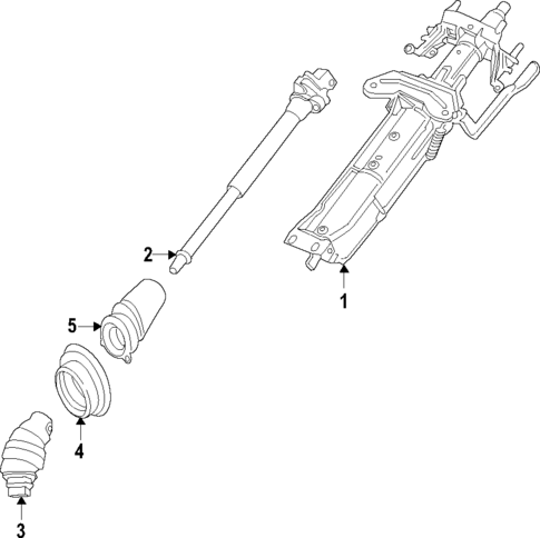 Steering Column for 2019 BMW i8 #0