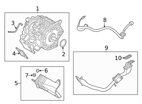 Battery for 2018 Mitsubishi Outlander #1
