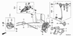 72118SJK003 - Body/Air Conditioning: SCREW, TAPPING for Honda Image