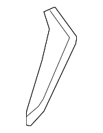 92202981 - Body: Inner Quarter Panel Insulator for Chevrolet: Camaro Image