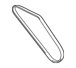 2521237112 - Cooling System: Serpentine Belt for Hyundai Image