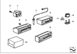 62131387414 - Instruments, Measuring Systems: Clock for BMW Image