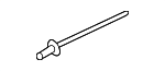 N90653101 - Body: Quarter Glass Rivet for Porsche: Macan, Panamera Image