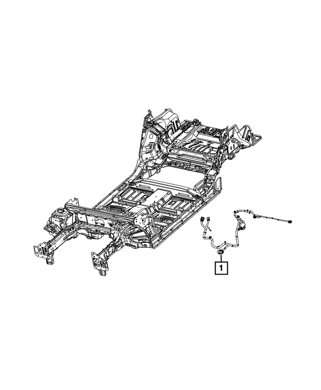 68708592AA - Electrical: Underbody Wiring for Jeep: Wagoneer S Image