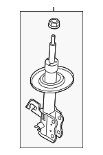 E43033YW0A - : Suspension Strut for Nissan: Juke Image
