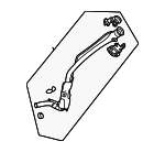 DGH942280A - Fuel System: Filler Pipe for Mazda Image