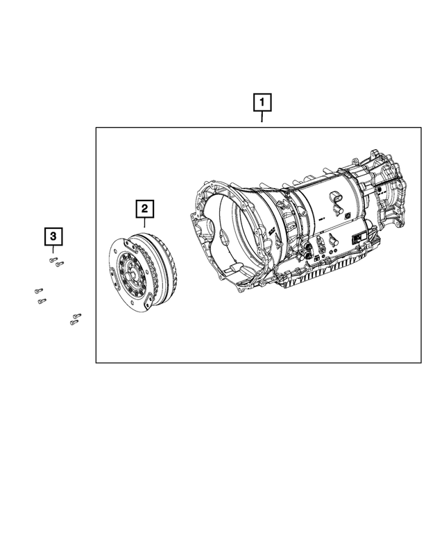 « R8227291AB – 845RE; 8-Speed; Automatic Transmission : Avec Convertisseur De Couple Transmission, Refabriqué pour Mopar Image »