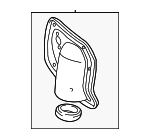 450250C020 - Steering: Hole Cover for Toyota: Sequoia, Tundra Image