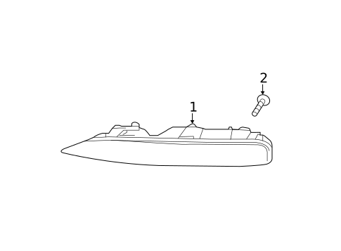 Daytime Running Lamp Components for 2017 Porsche Cayenne #2