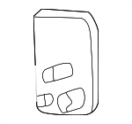 7C3Z3622605AC - Body: Handle, Outside for Ford: F-250 Super Duty, F-350 Super Duty, F-450 Super Duty, F-550 Super Duty Image