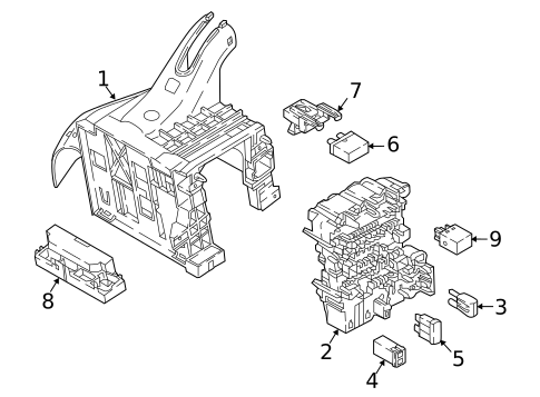 Fuse & Relay for 2012 Volkswagen Jetta #6
