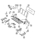 1NP58LTUAA - Interior Trim: Seat Armrest for Mopar Image image