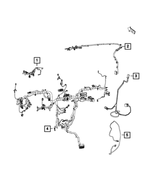 68248839AC - Electrical: Steering Wheel Wiring for Mopar Image