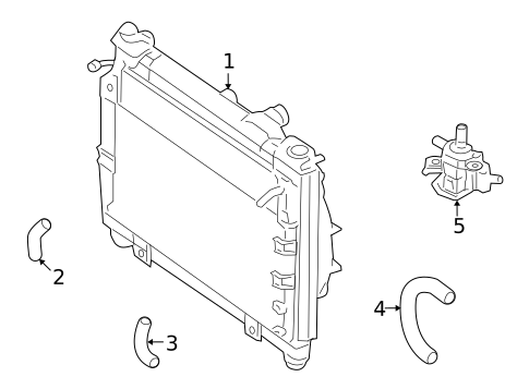 Inverter Cooling Components for 2011 Lexus GS450h #0