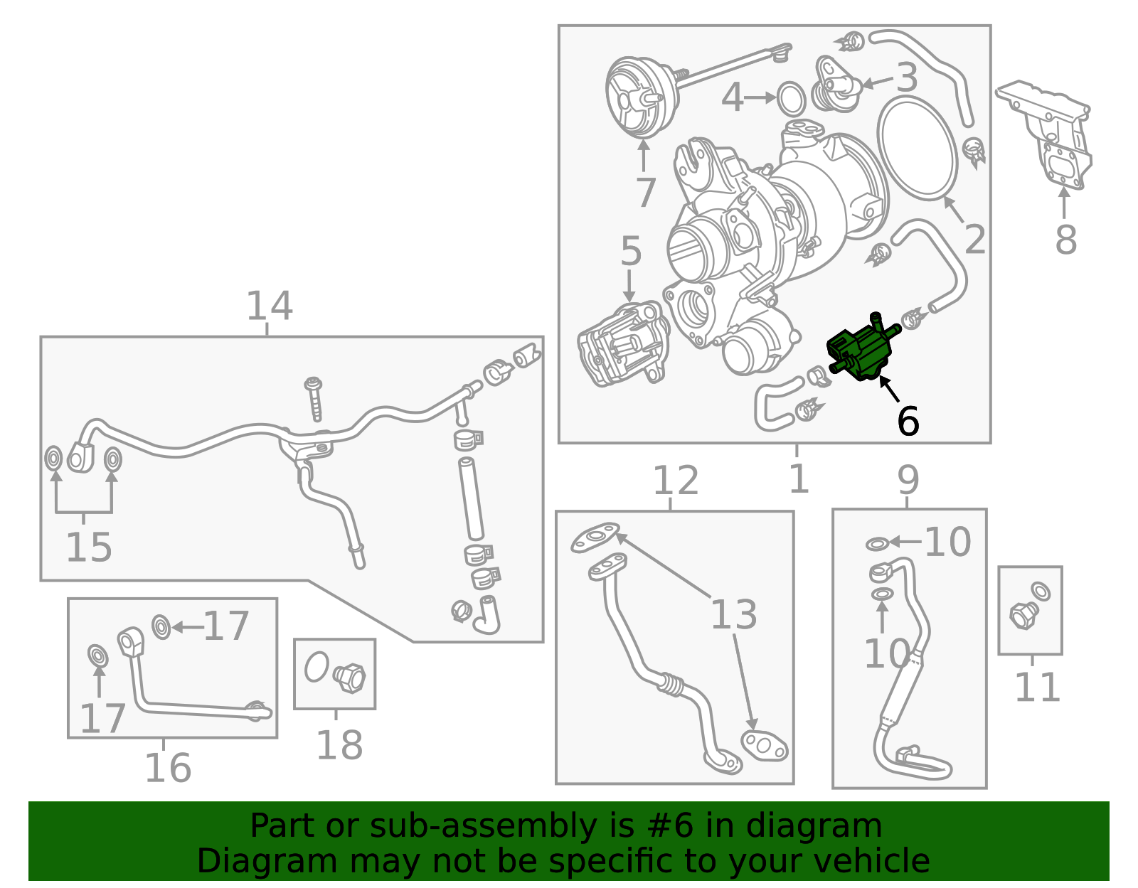 2016-2026 GM Secondary Air Injection Bypass Valve 55573259 | Awesome ...