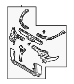 62500CC40B - : Radiator Support for Nissan: Murano Image
