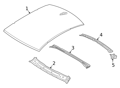 Roof & Components for 2021 BMW M235i xDrive Gran Coupe #0