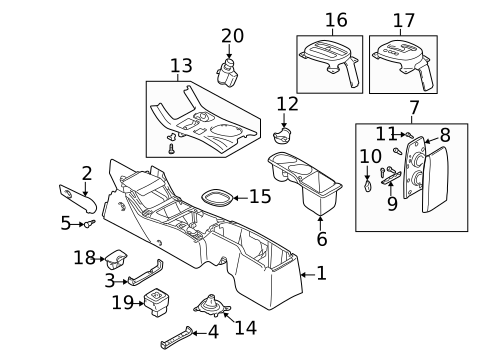 Center for 2001 Chrysler Sebring #0