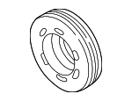 6A105243F - Engine: Pulley for Audi: TT, TT Quattro Image