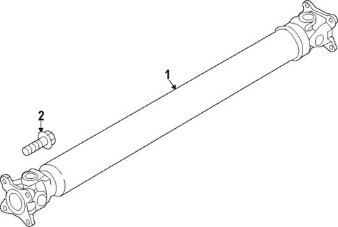 Drive Shaft for 2025 Genesis G90 #1