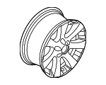 5N0601025A8Z8 - : Wheel, Alloy for Volkswagen: Tiguan Image