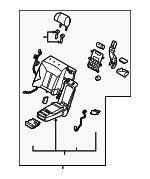 894003T920KBG - Body: Seat Back Assembly for Kia: K900 Image